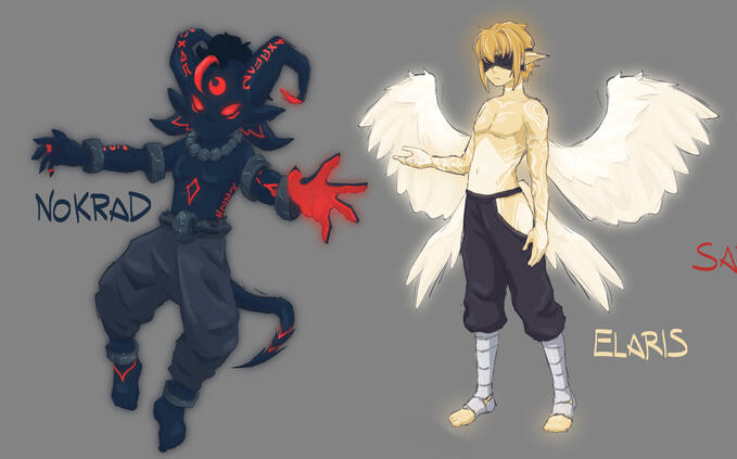Nokrad and Elaris