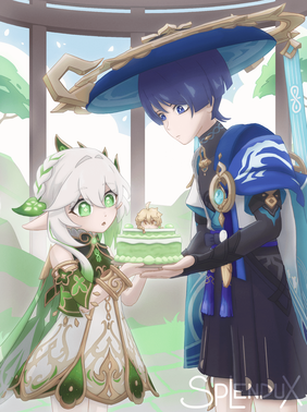 Nahida BDay and Scara