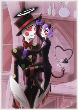 Splendorman and Lux Helluvaverse